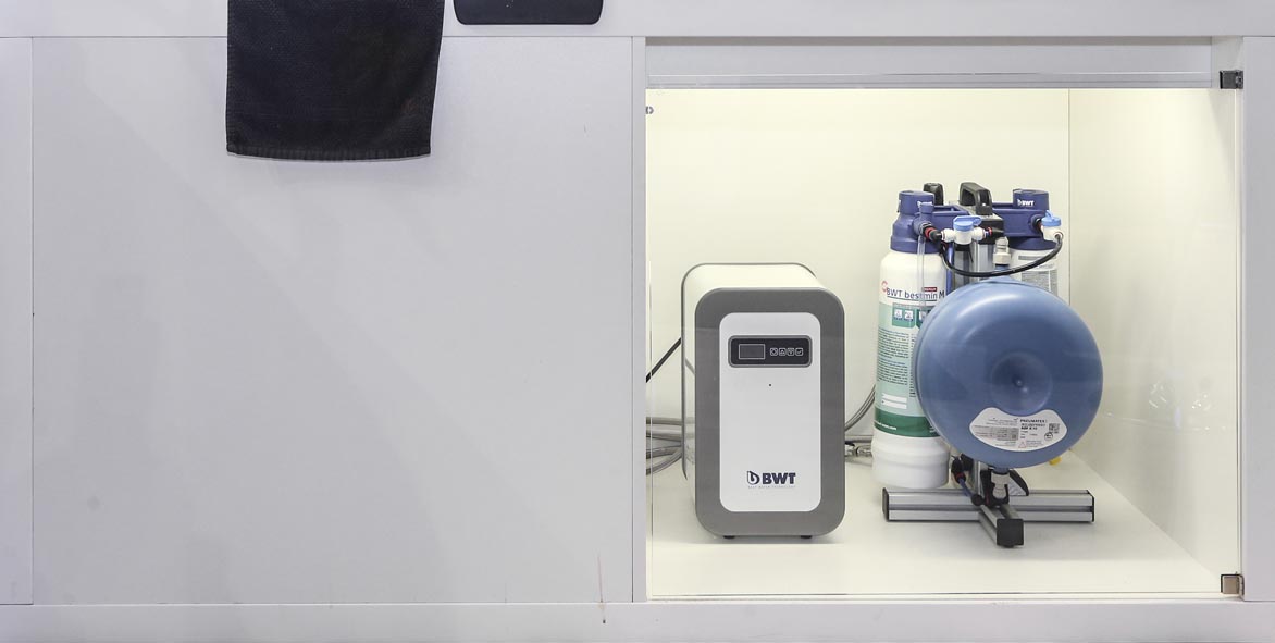 Die Wasseroptimierungssysteme von BWT gleichen Schwankungen in der Wasserqualität aus. Foto: BWT