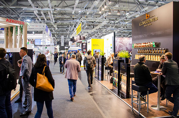 4.200 Fachbesucher und 162 Aussteller nahmen an der Euvend & Coffeena 2019 teil. Der Auslandsanteil beider Gruppen lag jeweils bei etwa 40 Prozent. Foto: Nolte