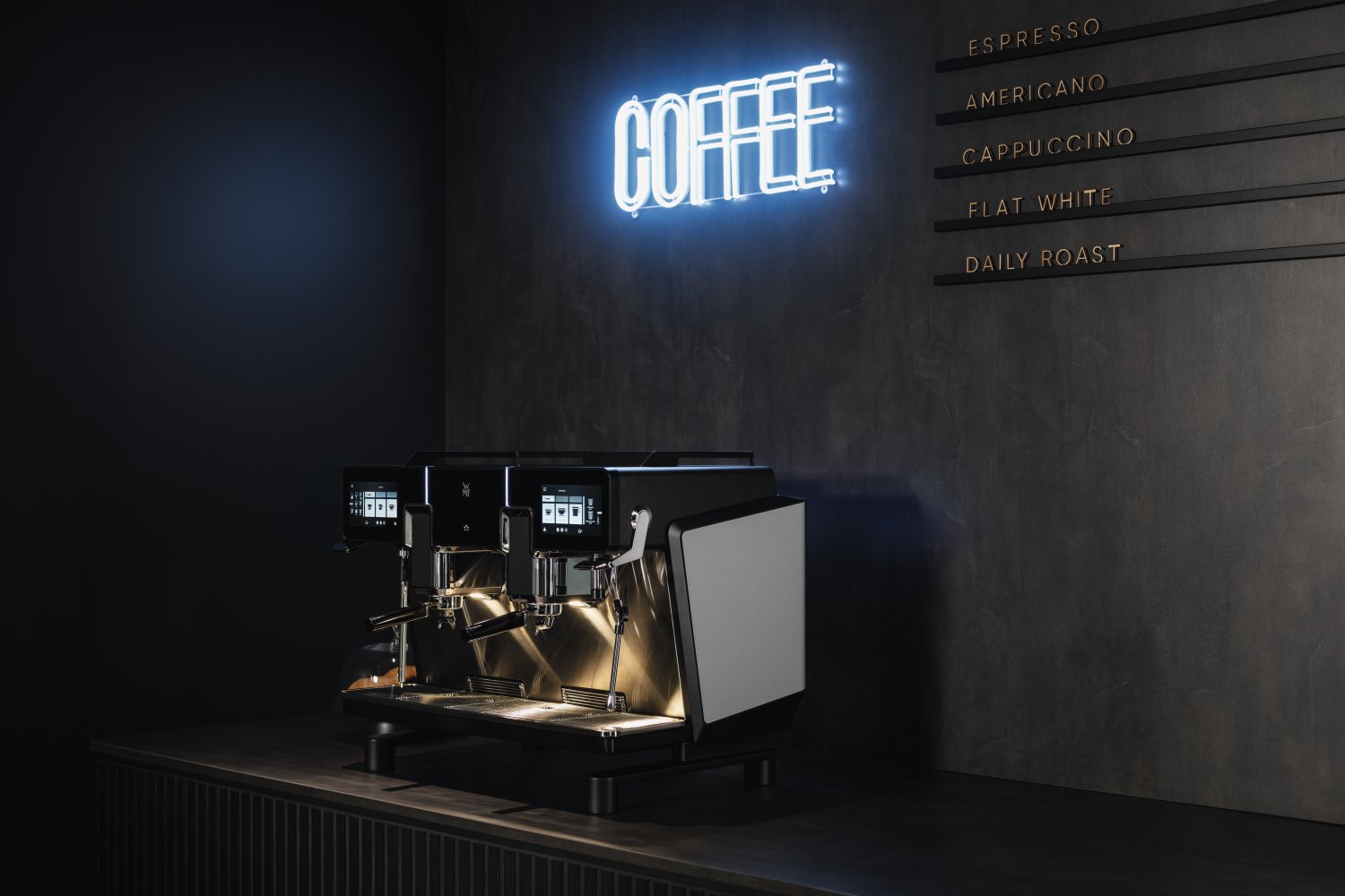 Für die Kampagne zur Markteinführung der halbautomatischen Siebträgermaschine WMF Espresso Next wurde WMF Professional Coffee-Machines mit dem German Brand Award ausgezeichnet. Foto: WMF