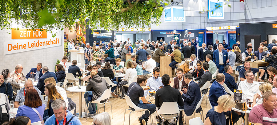 Großer Besucherandrang herrschte auch am Stand der Bäko Zentrale während der Iba in Düsseldorf. Foto: GHM
