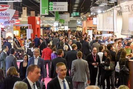 Zur 48. Ausgabe der ISM stellen Ende Januar in Köln 1.600 internationale Firmen aus. Neben dem bewährten Rahmenprogramm gibt es in diesem Jahr eine neue Plattform speziell für Start-up-Unternehmen. Foto: Koelnmesse / Thomas Klerx